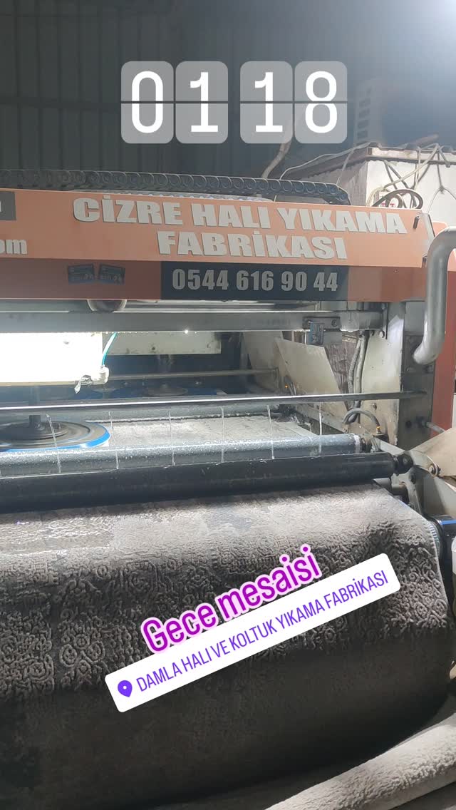 Damla Halı ve Koltuk Yıkama Fabrikası
