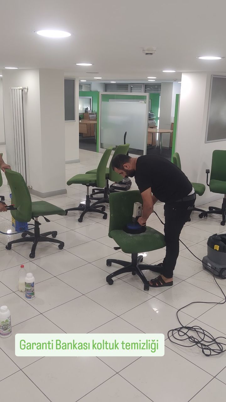 Cizre Garanti Bankası Koltuk Yıkama